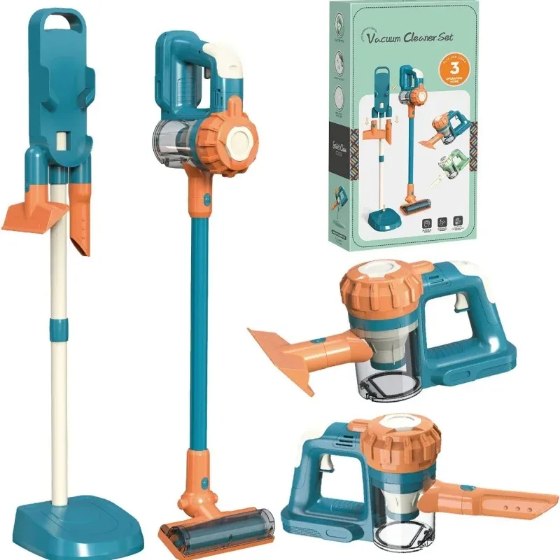 Aspirateur jouet 3 en 1 pour enfants dès 3 ans