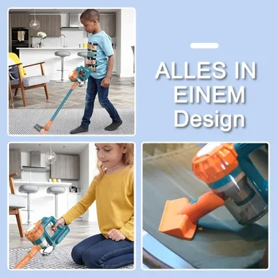 Aspirateur jouet 3 en 1 pour enfants dès 3 ans – image 2
