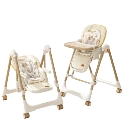 Chaise enfant pliable 2 en 1, chaise à bascule