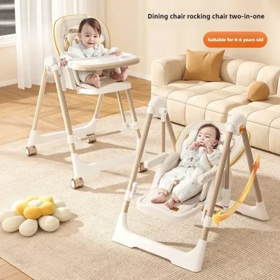 Chaise enfant pliable 2 en 1, chaise à bascule – image 2