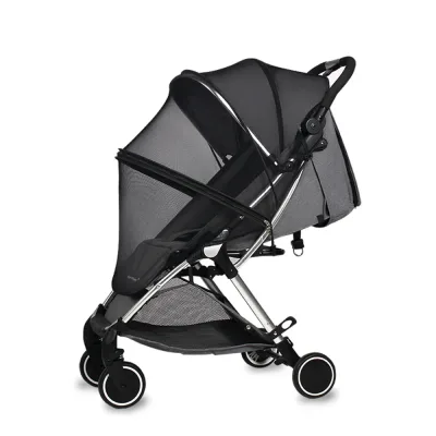 Moustiquaire intégrale pour poussette, maille zippée – image 2