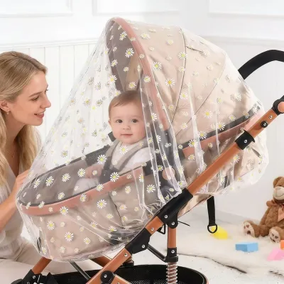 Moustiquaire universelle pour poussette de bébé – image 2
