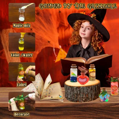 Potion de petit magicien à fabriquer, jeu créatif