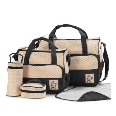 Sac à dos à langer multifonction, 5 pièces