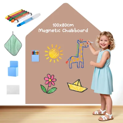 Tableau magnétique autocollant en forme d'arche